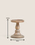 Wooden Medium Candle Holder